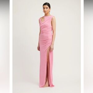 Tojha Paisleigh Dress In Rouge Pink